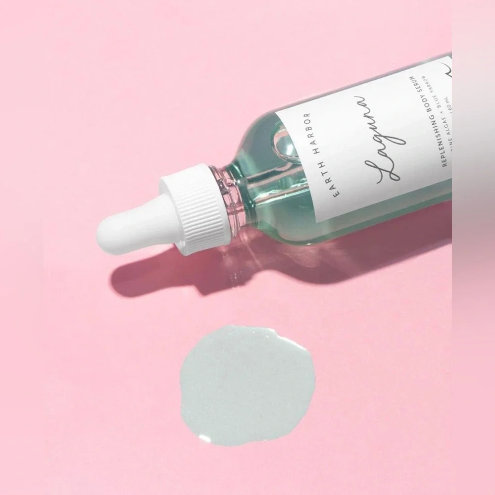 NEW: Earth Harbor LAGUNA Replenishing Body Serum Sea Botanicals & Blue Yarrow!